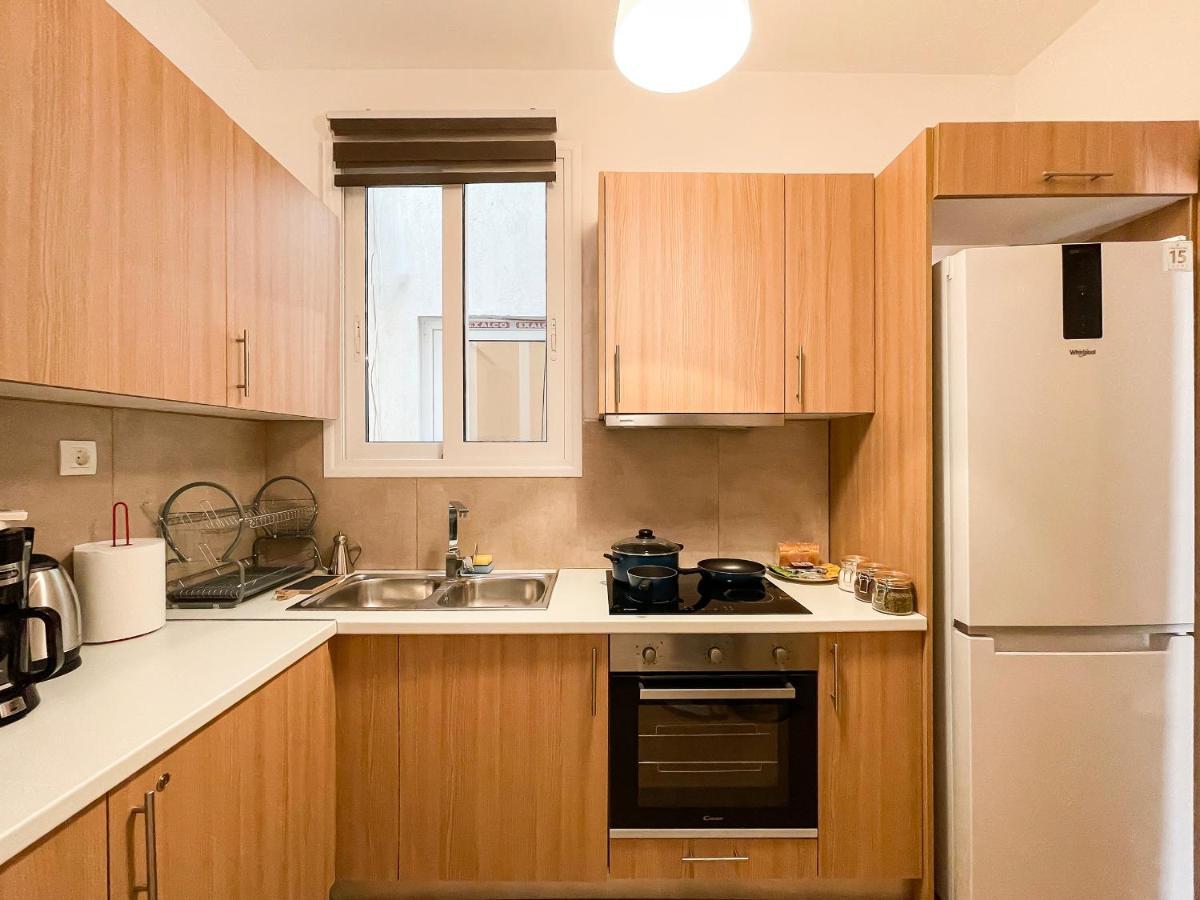 Aristotelous Sunny 118Sqm Apt In Viktoria Athènes Extérieur photo
