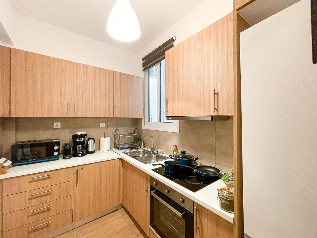 Aristotelous Sunny 118Sqm Apt In Viktoria Athènes Extérieur photo